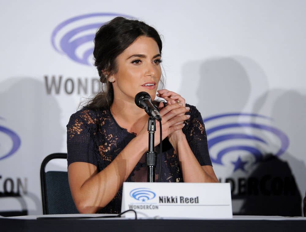 FOX FANFARE AT WONDERCON® LOS ANGELES 2016: SLEEPY HOLLOW cast member Nikki Reed speaks to fans during WonderCon® Los Angeles 2016 panel on Saturday, March 26 at the FOX FANFARE AT WONDERCON® LOS ANGELES 2016 at the Los Angeles Convention Center in Los Angeles, CA. CR: Frank Micelotta/FOX © 2016 FOX BROADCASTING