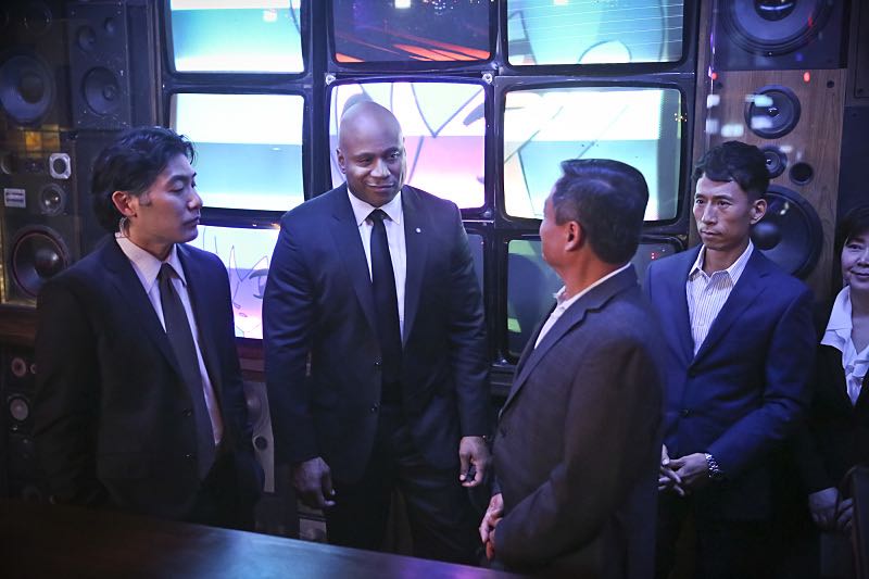 "Seoul Man" -- Pictured: LL COOL J (Special Agent Sam Hanna). While assigned to protective details for the commander of the Pacific Command, the team searches for a North Korean spy, on NCIS: LOS ANGELES, Monday, March 28 (9:59-11:00, ET/PT), on the CBS Television Network. Photo: Cliff Lipson/CBS é2016 CBS Broadcasting, Inc. All Rights Reserved