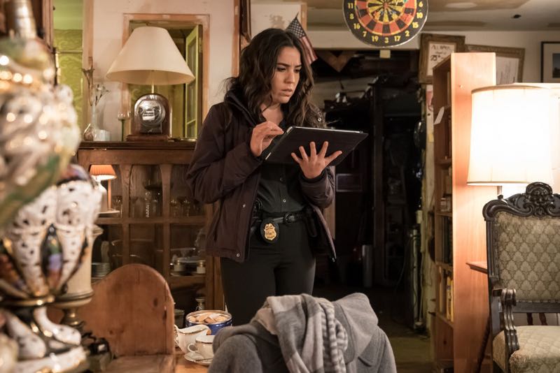 BLINDSPOT -- "Mans Telepathic Loyal Lookouts" Episode 117 -- Pictured: Audrey Esparza as Tasha Zapata -- (Photo by: Jeff Neumann/NBC)