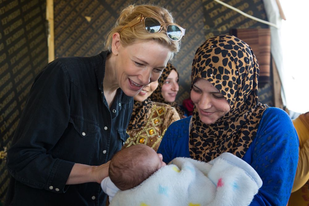 Lebanon. Cate Blanchett's visit