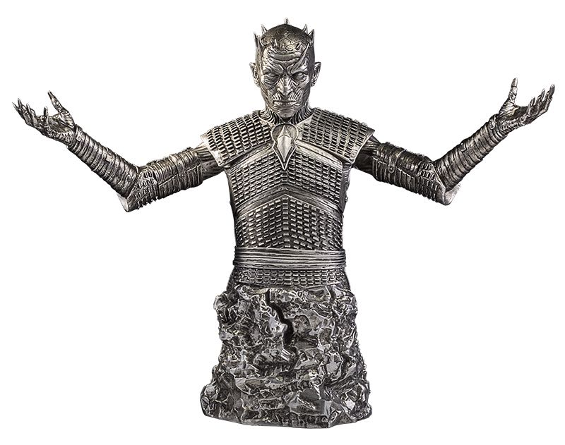 Game of Thrones The Night King Bust Silver Edition $150.00 8.5” silver bust. Limited Edition of 200 1 per person per day Game of Thrones The Night King Bust Silver Edition $150.00 8.5” silver bust. Limited Edition of 200 1 per person per day