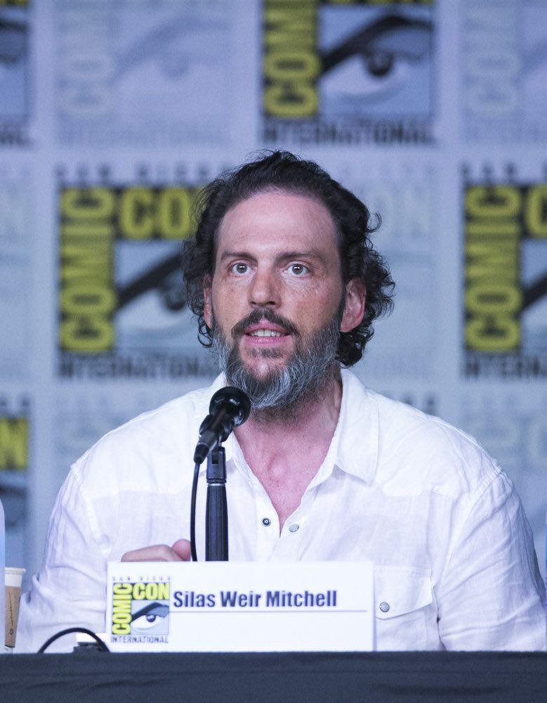 COMIC-CON INTERNATIONAL: SAN DIEGO 2016 -- "Grimm Panel" -- Pictured: Silas Weir Mitchell, Saturday, July 23, 2016, from the San Diego Convention Center, San Diego, Calif. -- (Photo by: Mark Davis/NBC)
