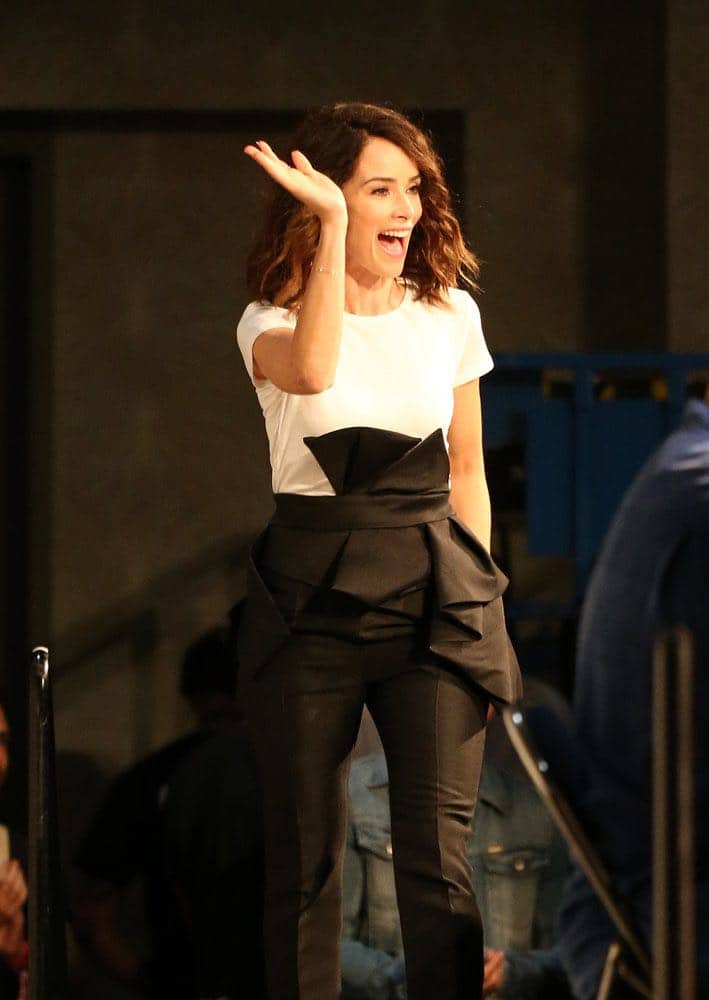 COMIC-CON INTERNATIONAL: SAN DIEGO 2016 -- "Timeless Panel" -- Pictured: Abigail Spencer, Saturday, July 23, 2016, from the San Diego Convention Center, San Diego, Calif. -- (Photo by: Mark Davis/NBC)