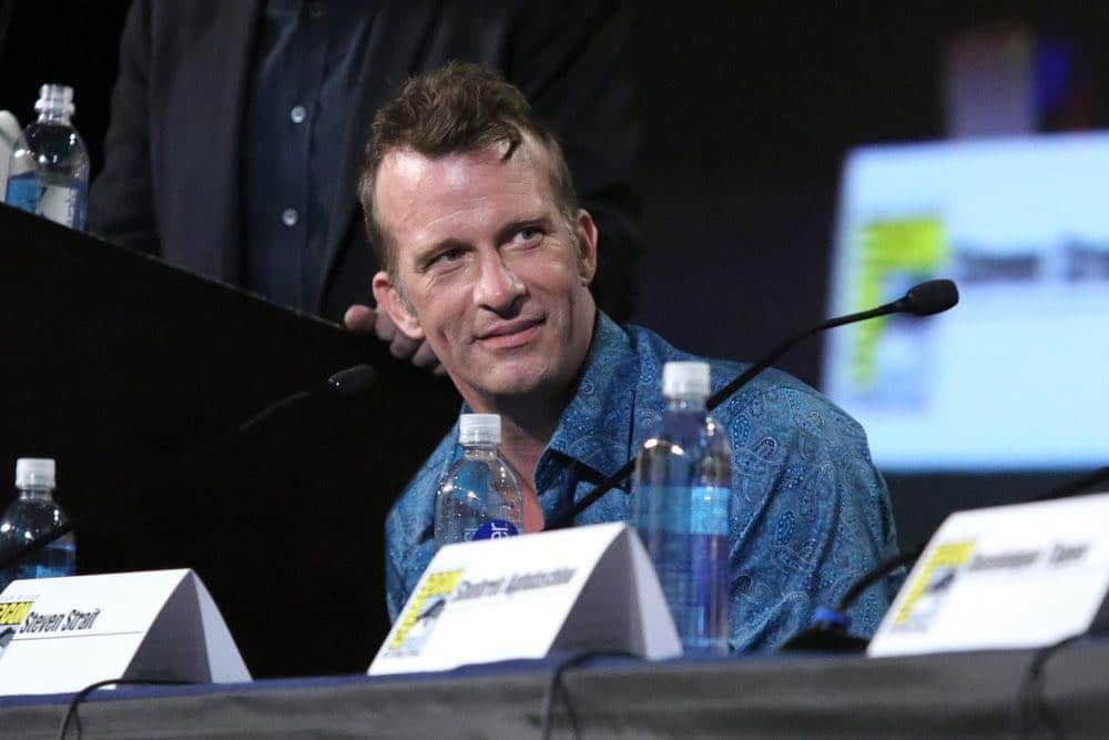 COMIC-CON INTERNATIONAL: SAN DIEGO -- "The Expanse Panel" -- Pictured: Thomas Jane -- (Photo by: Evans Vestal Ward/Syfy)