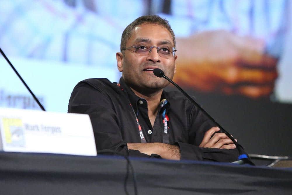 COMIC-CON INTERNATIONAL: SAN DIEGO -- "The Expanse Panel" -- Pictured: Executive Producer Naren Shankar -- (Photo by: Evans Vestal Ward/Syfy)