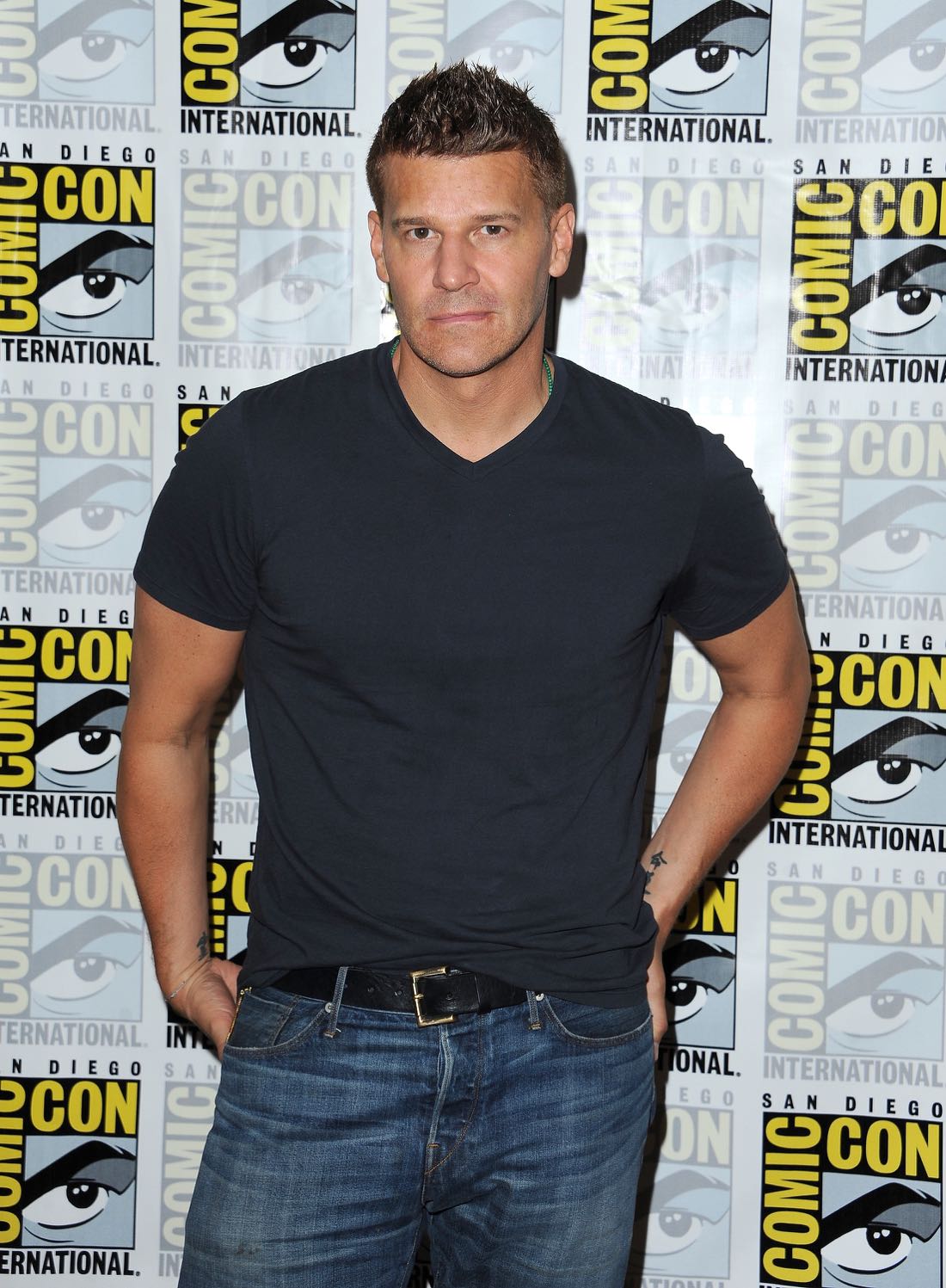 FOX FANFARE AT SAN DIEGO COMIC-CON © 2016: BONES cast member David Boreanaz during the BONES press room on Friday, July 22 at the FOX FANFARE AT SAN DIEGO COMIC-CON © 2016. CR: Scott Kirkland/FOX © 2016 FOX BROADCASTING