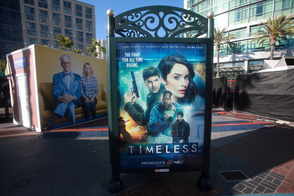 COMIC-CON INTERNATIONAL: SAN DIEGO 2016 -- "NBC at Comic-Con" -- Pictured: "Timeless"; NBC at Comic-Con, San Diego, Calif. -- (Photo by: David Yeh/NBC)
