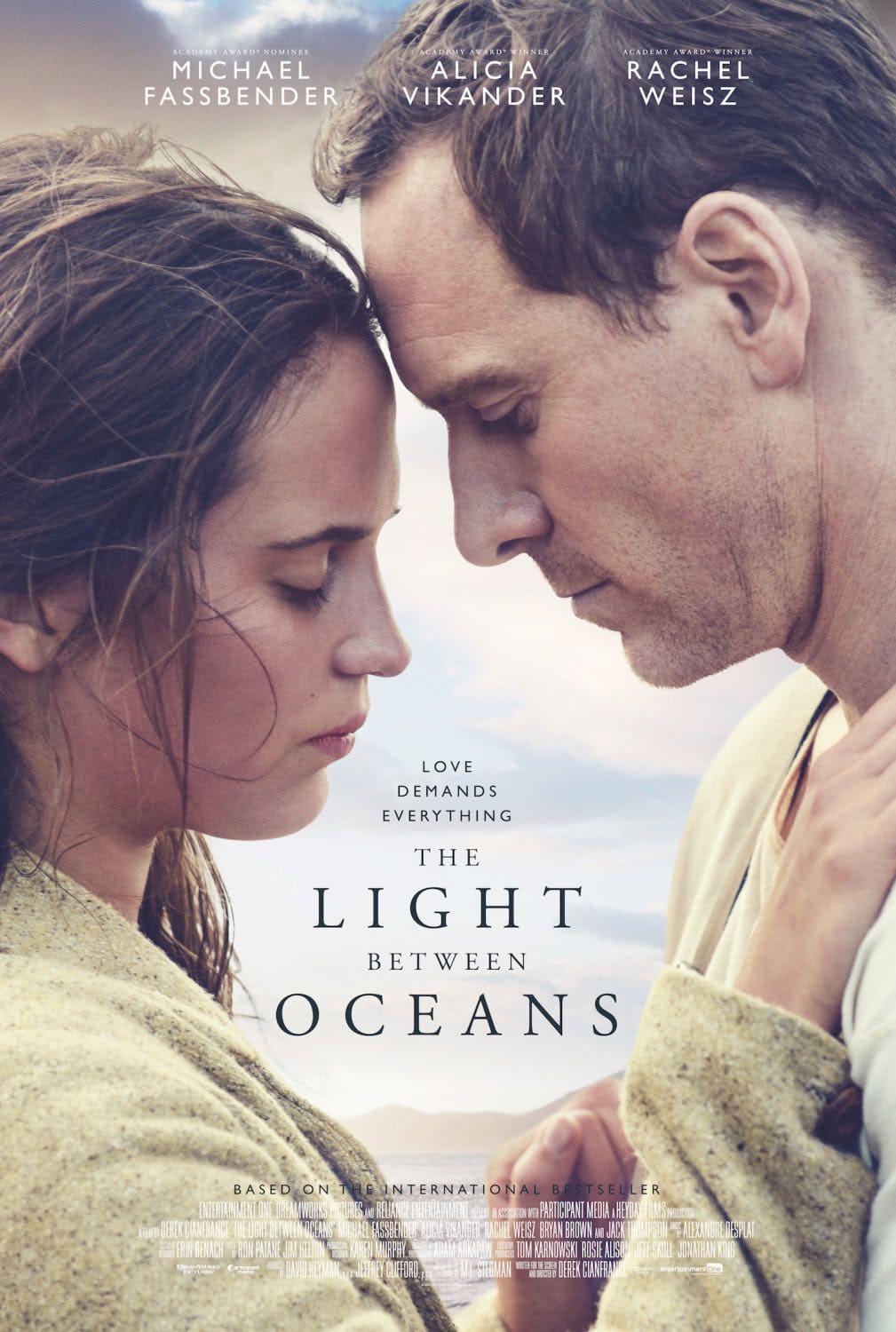 THE LIGHT BETWEEN OCEANS Movie Poster