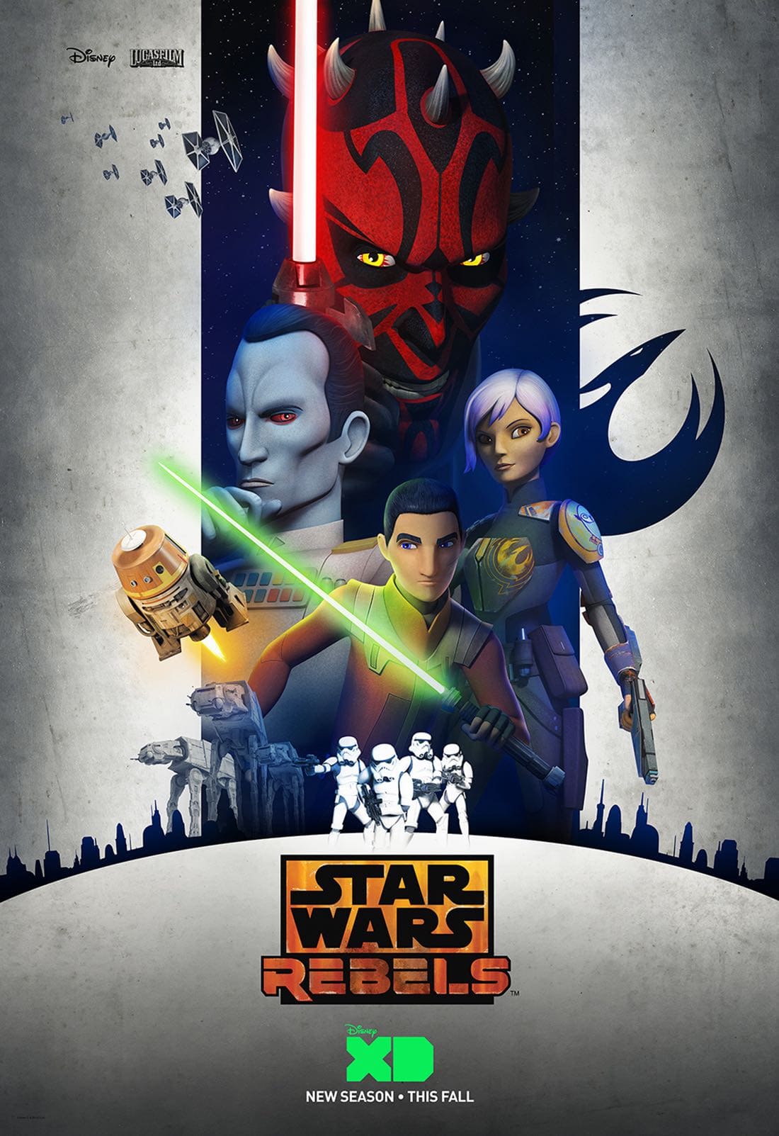 STAR WARS REBELS Season 3 Poster Key Art