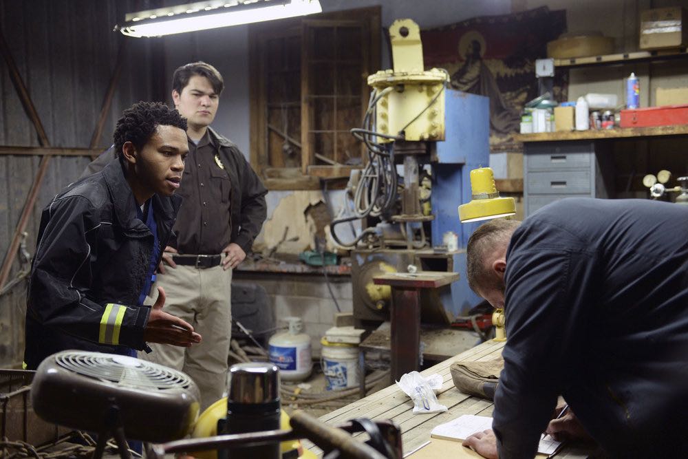 THE NIGHT SHIFT-- "Between a Rock and a Hard Place" Episode 310 -- Pictured: Robert Bailey Jr. as Dr. Paul Cummings -- (Photo by: Ursula Coyote/NBC)