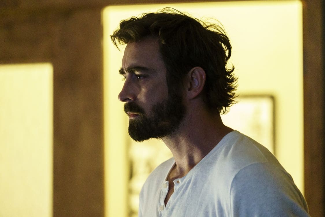 Lee Pace as Joe MacMillan - Halt and Catch Fire _ Season 3, Episode 8 - Photo Credit: Tina Rowden/AMC Lee Pace as Joe MacMillan - Halt and Catch Fire _ Season 3, Episode 8 - Photo Credit: Tina Rowden/AMC