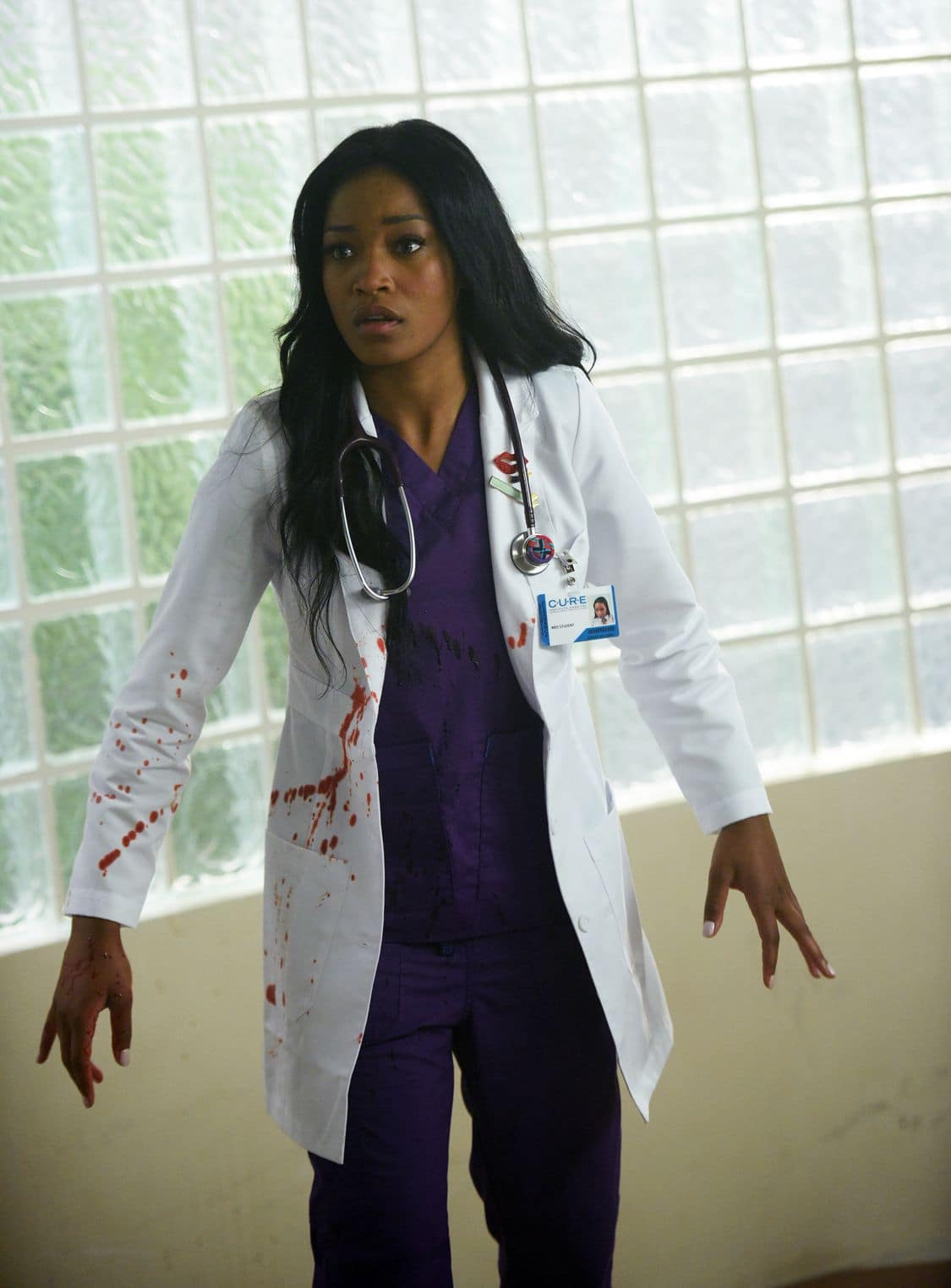 SCREAM QUEENS: Keke Palmer in the all-new “Handidates” episode of SCREAM QUEENS airing Tuesday, Oct. 11 (9:01-10:00 PM ET/PT) on FOX. Cr: Michael Becker / FOX. © 2016 FOX Broadcasting Co.