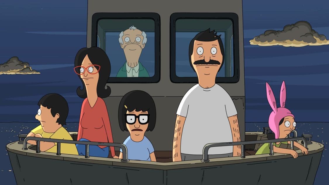 BOB'S BURGERS: Teddy organizes a day trip on his newly refurbished boat in an effort to impress his ex-wife, Denise. Meanwhile, Tina attempts to show that she is responsible enough for a cell phone by taking care of Bob’s prized eraser from the restaurant in the “Sea Me Now” episode of BOB’S BURGERS airing Sunday, Sept. 9 (7:30-8:00 PM ET/PT) on FOX. BOB'S BURGERS ™ and © 2016 TCFFC ALL RIGHTS RESERVED. CR: FOX BOB'S BURGERS: Teddy organizes a day trip on his newly refurbished boat in an effort to impress his ex-wife, Denise. Meanwhile, Tina attempts to show that she is responsible enough for a cell phone by taking care of Bob’s prized eraser from the restaurant in the “Sea Me Now” episode of BOB’S BURGERS airing Sunday, Sept. 9 (7:30-8:00 PM ET/PT) on FOX. BOB'S BURGERS ™ and © 2016 TCFFC ALL RIGHTS RESERVED. CR: FOX