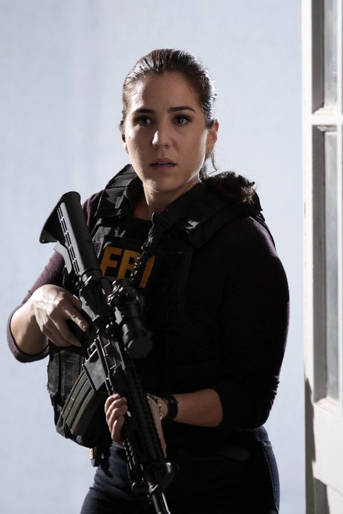 BLINDSPOT -- "If Beth" Episode 204 -- Pictured: Audrey Esparza as Tasha Zapata -- (Photo by: Giovanni Ruffino/NBC)