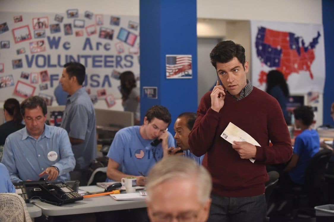 NEW GIRL: Max Greenfield (R) in the "Hubbedy Bubby" episode of NEW GIRL airing Tuesday, Sept. 27 (8:30-9:00 PM ET/PT) on FOX. ©2016 Fox Broadcasting Co. Cr: Ray Mickshaw/FOX