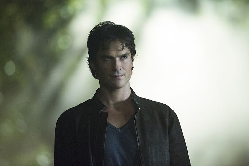 The Vampire Diaries -- "Hello Brother" --Image Number: VD801b_0380.jpg -- Pictured: Ian Somerhalder as Damon -- Photo: Bob Mahoney/The CW -- é 2016 The CW Network, LLC. All rights reserved.