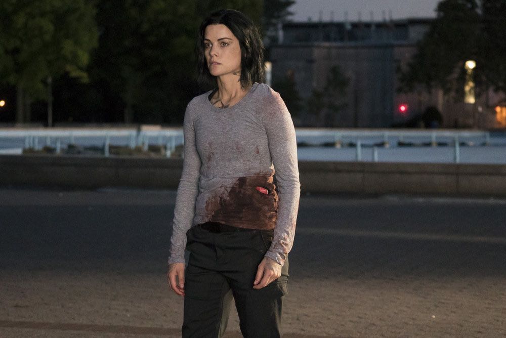 BLINDSPOT -- Episode 201-- Pictured: Jaimie Alexander as Jane Doe -- (Photo by: Virginia Sherwood/NBC)