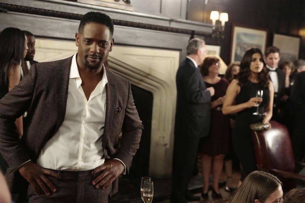 QUANTICO - "KMFORGET" - At the Farm, Harry is still suspicious of Alex and Ryan, and he's determined to learn more about their plan, while Leon is recruited for a special assignment by Owen. Meanwhile, in the future, Alex continues to run from the terrorists but faces her toughest challenge yet when the terrorists corner her on "Quantico," airing SUNDAY, OCTOBER 30 (10:00-11:00 p.m. EDT), on the ABC Television Network. (ABC/Giovanni Rufino) BLAIR UNDERWOOD, PRIYANKA CHOPRA
