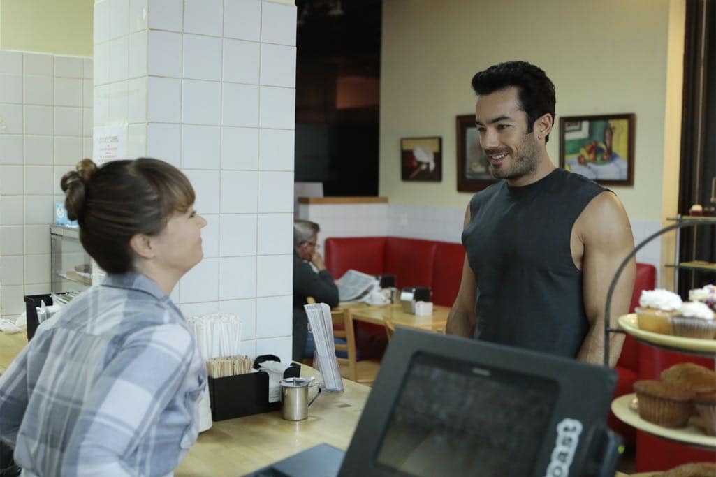 QUANTICO - "KMFORGET" - At the Farm, Harry is still suspicious of Alex and Ryan, and he's determined to learn more about their plan, while Leon is recruited for a special assignment by Owen. Meanwhile, in the future, Alex continues to run from the terrorists but faces her toughest challenge yet when the terrorists corner her on "Quantico," airing SUNDAY, OCTOBER 30 (10:00-11:00 p.m. EDT), on the ABC Television Network. (ABC/Giovanni Rufino) AARON DIAZ