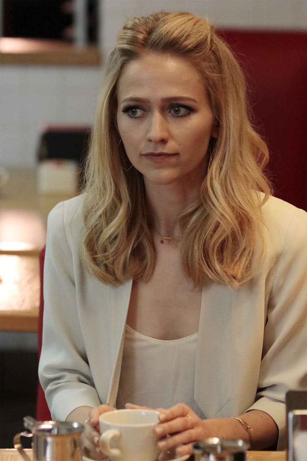 QUANTICO - "KMFORGET" - At the Farm, Harry is still suspicious of Alex and Ryan, and he's determined to learn more about their plan, while Leon is recruited for a special assignment by Owen. Meanwhile, in the future, Alex continues to run from the terrorists but faces her toughest challenge yet when the terrorists corner her on "Quantico," airing SUNDAY, OCTOBER 30 (10:00-11:00 p.m. EDT), on the ABC Television Network. (ABC/Giovanni Rufino) JOHANNA BRADDY