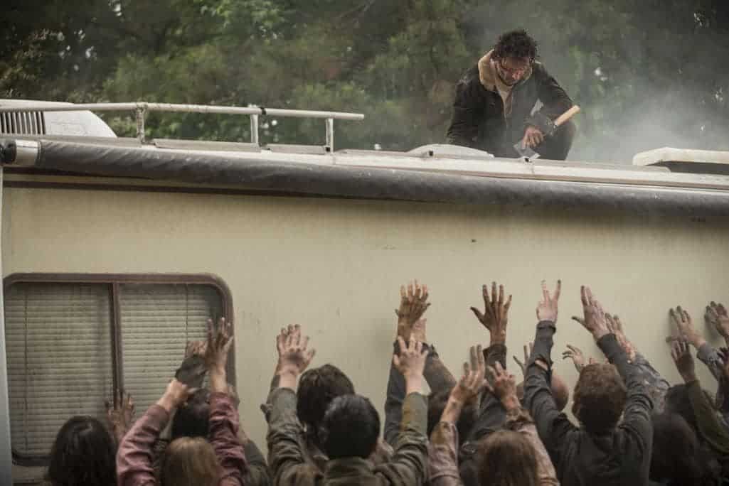 >>> NOT TO BE USED UNTIL 10/24/16 at 1:00 AM EST <<< Andrew Lincoln as Rick Grimes - The Walking Dead _ Season 7, Episode 1 - Photo Credit: Gene Page/AMC