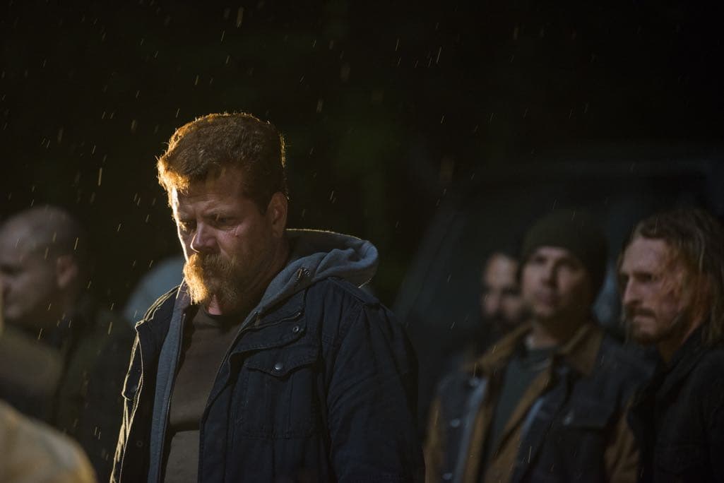 >>> NOT TO BE USED UNTIL 10/24/16 at 1:00 AM EST <<< Michael Cudlitz as Sgt. Abraham Ford - The Walking Dead _ Season 7, Episode 1 - Photo Credit: Gene Page/AMC