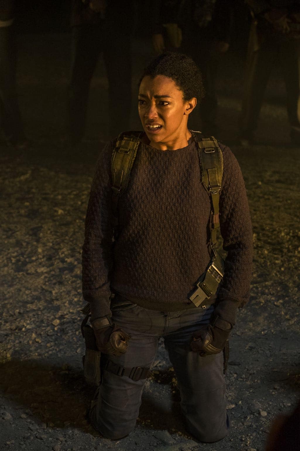 >>> NOT TO BE USED UNTIL 10/24/16 at 1:00 AM EST <<< Sonequa Martin-Green as Sasha Williams - The Walking Dead _ Season 7, Episode 1 - Photo Credit: Gene Page/AMC