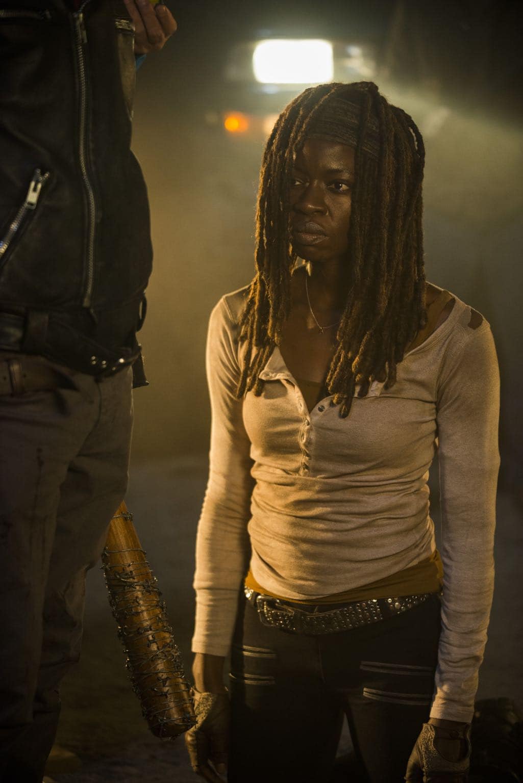 >>> NOT TO BE USED UNTIL 10/24/16 at 1:00 AM EST <<< Danai Gurira as Michonne - The Walking Dead _ Season 7, Episode 1 - Photo Credit: Gene Page/AMC