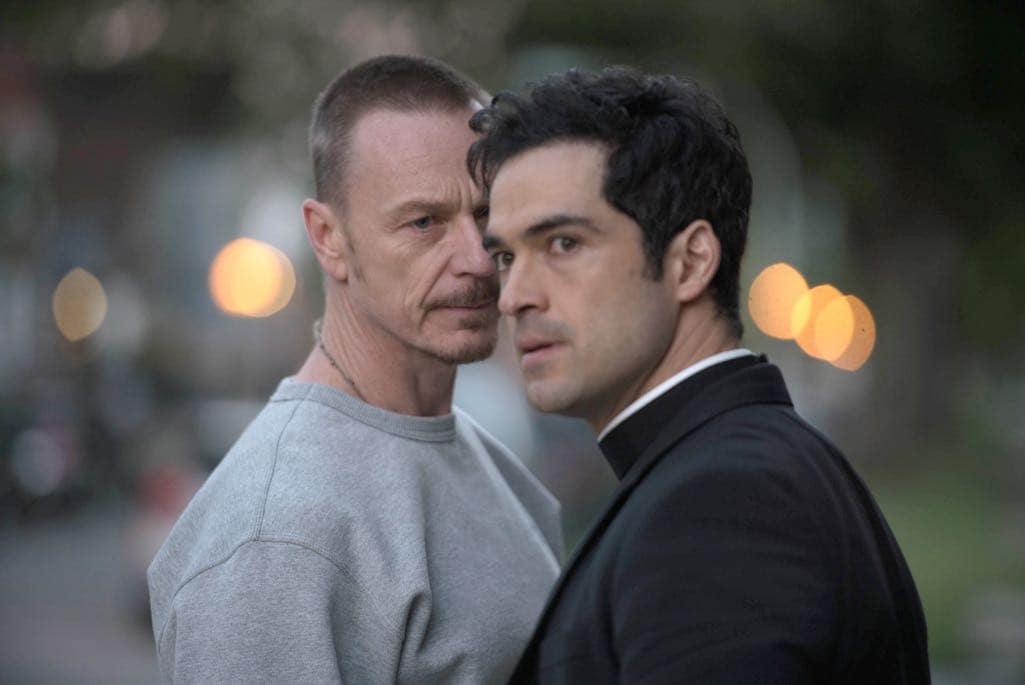 THE EXORCIST: L-R: Ben Daniels and Alfonso Herrera in the "Chapter Six: Star of the Morning" episode of THE EXORCIST THE EXORCIST: L-R: Ben Daniels and Alfonso Herrera in the "Chapter Six: Star of the Morning" episode of THE EXORCIST airing Friday, Nov. 4 (9:01-10:00 PM ET/PT) on FOX. ©2016 Fox Broadcasting Co. Cr: Jean Whiteside/FOX