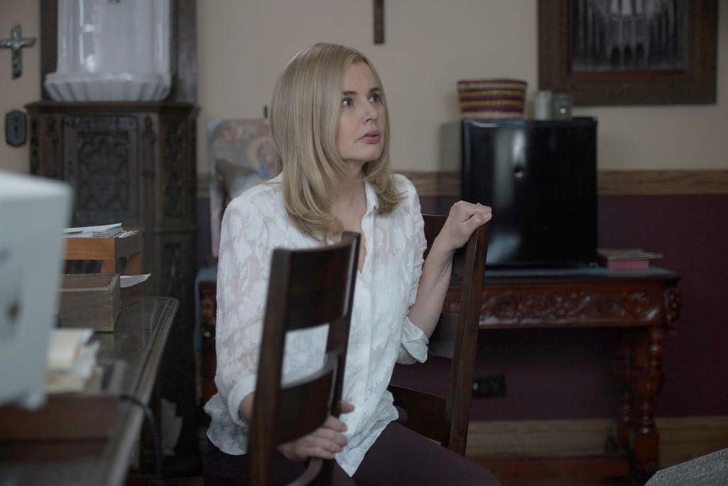 THE EXORCIST: Geena Davis in the "Chapter Six: Star of the Morning" episode of THE EXORCIST THE EXORCIST: Geena Davis in the "Chapter Six: Star of the Morning" episode of THE EXORCIST airing Friday, Nov. 4 (9:01-10:00 PM ET/PT) on FOX. ©2016 Fox Broadcasting Co. Cr: Jean Whiteside/FOX