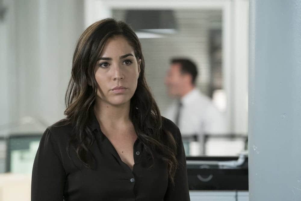 BLINDSPOT -- "Resolves Eleven Myths" Episode 207 -- Pictured: Audrey Esparza as Tasha Zapata -- (Photo by: Virginia Sherwood/NBC)