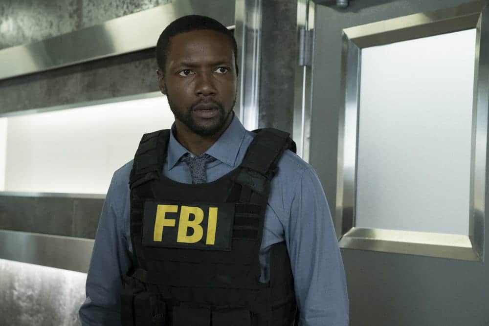 BLINDSPOT -- "Resolves Eleven Myths" Episode 207 -- Pictured: Rob Brown as Edgar Reade -- (Photo by: Virginia Sherwood/NBC)