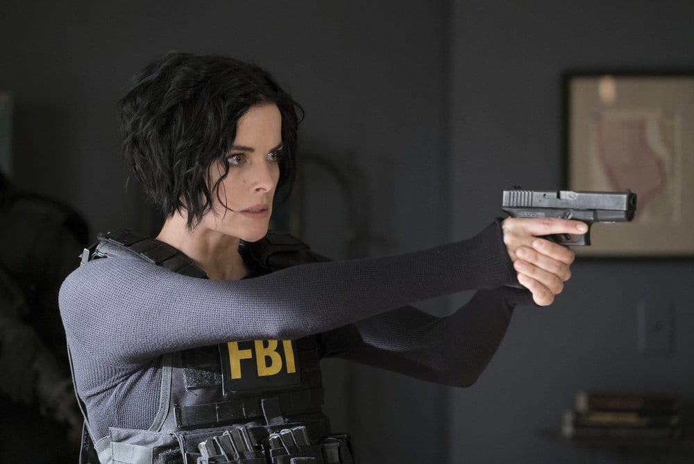 BLINDSPOT -- "Resolves Eleven Myths" Episode 207 -- Pictured: Jaimie Alexander as Jane Doe -- (Photo by: Virginia Sherwood/NBC)