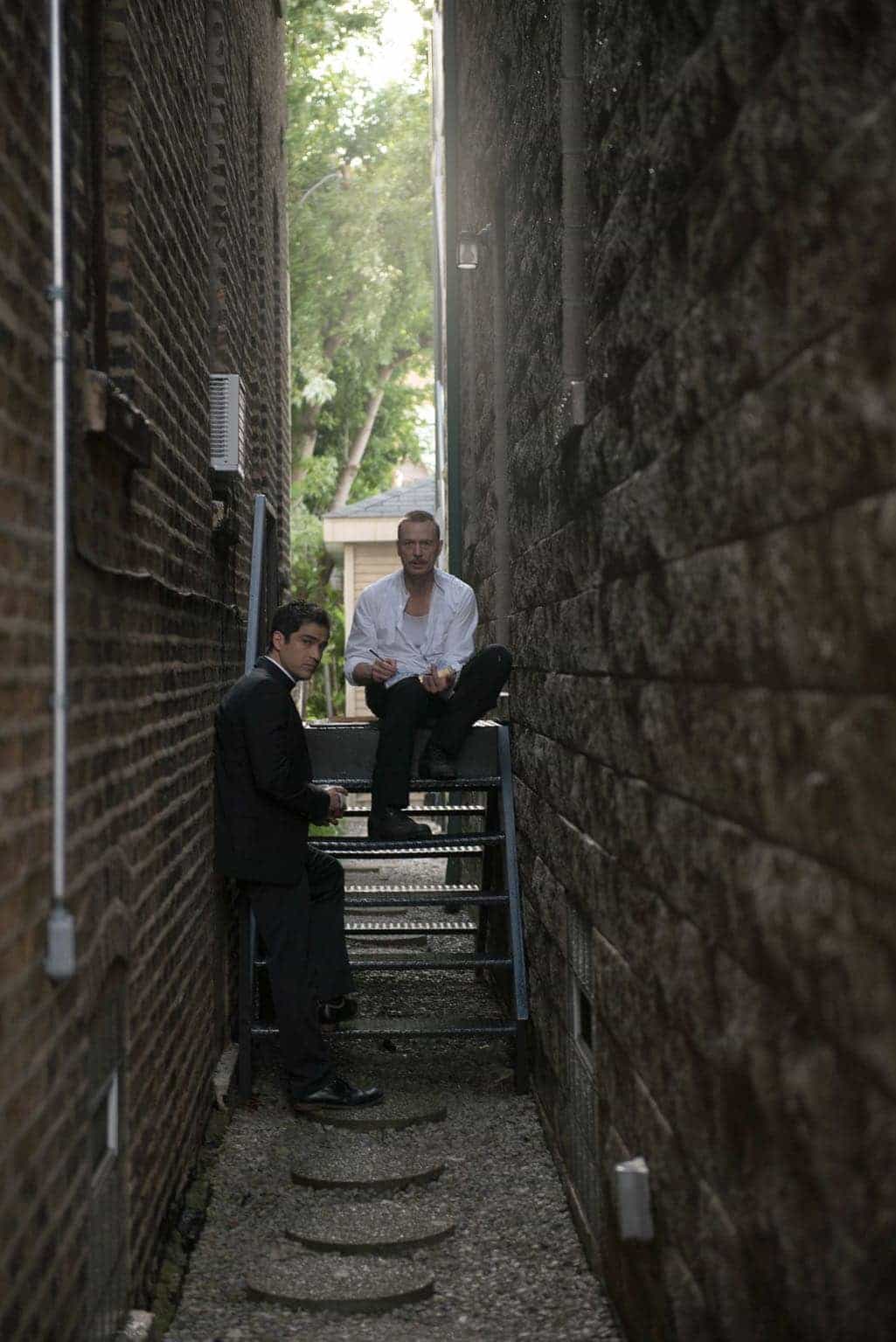 THE EXORCIST: L-R: Alfonso Herrera and Ben Daniels in the "Chapter Five: Through My Most Grievous Fault" episode of THE EXORCIST airing Friday, Oct. 21 (9:01-10:00 PM ET/PT) on FOX. ©2016 Fox Broadcasting Co. Cr: Jean Whiteside/FOX