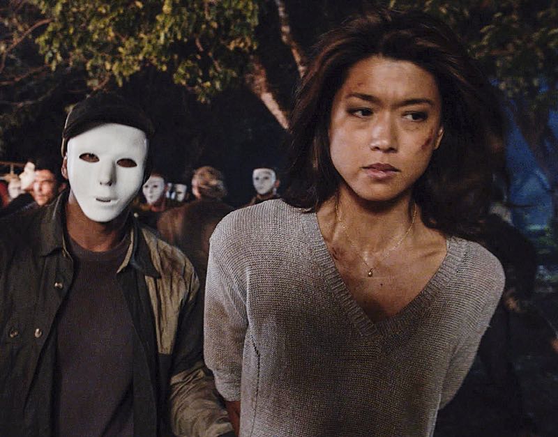 Hawaii Five-0 "Ka hale ho'okauweli" Pictured: Grace Park as Kono Kalakaua "Ka hale ho'okauweli" -- On Halloween, Five-0 investigates the murder of a medium with a checkered past who was apparently scared to death by a poltergeist. Also, Kono and Adam are kidnapped by what appears to be a death cult, on HAWAII FIVE-0, Friday, Oct. 28 (9:00-10:00 PM, ET/PT), on the CBS Television Network. Pictured: Grace Park as Kono Kalakaua. Photo: CBS é2016 CBS Broadcasting, Inc. All Rights Reserved