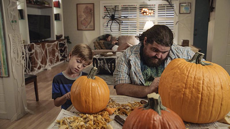 "Ka hale ho'okauweli" -- On Halloween, Five-0 investigates the murder of a medium with a checkered past who was apparently scared to death by a poltergeist. Also, Kono and Adam are kidnapped by what appears to be a death cult, on HAWAII FIVE-0, Friday, Oct. 28 (9:00-10:00 PM, ET/PT), on the CBS Television Network. Pictured left to right: Zach Sulzbach as Charlie Williams and Jorge Garcia as Jerry Ortega. Photo: CBS é2016 CBS Broadcasting, Inc. All Rights Reserved