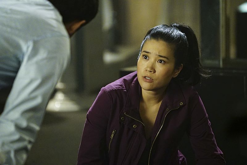 "Plight at the Museum" -- Team Scorpion's simple job at the Los Angeles Natural History Museum turns deadly when they discover thieves robbing a rare gem exhibit in order to get materials needed to enrich a nuclear bomb, on SCORPION, Monday, Oct. 24 (10:00-11:00 PM, ET/PT), on the CBS Television Network. Pictured: Jadyn Wong. Photo: Sonja Flemming/CBS é2016 CBS Broadcasting, Inc. All Rights Reserved