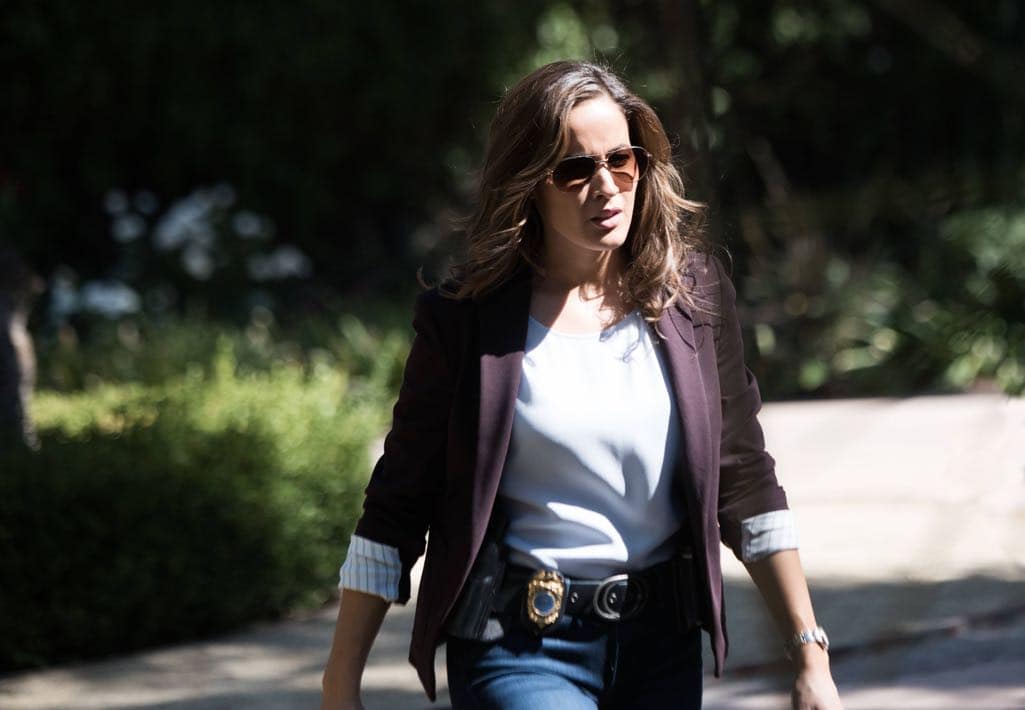 Jaina Lee Ortiz in the "Spirochete & Santeria" episode of ROSEWOOD ROSEWOOD: Jaina Lee Ortiz in the "Spirochete & Santeria" episode of ROSEWOOD airing Thursday, Wednesday Oct. 27 (8:00-8:59 PM ET/PT) on FOX. ©2016 Fox Broadcasting Co. CR: Eddy Chen/FOX