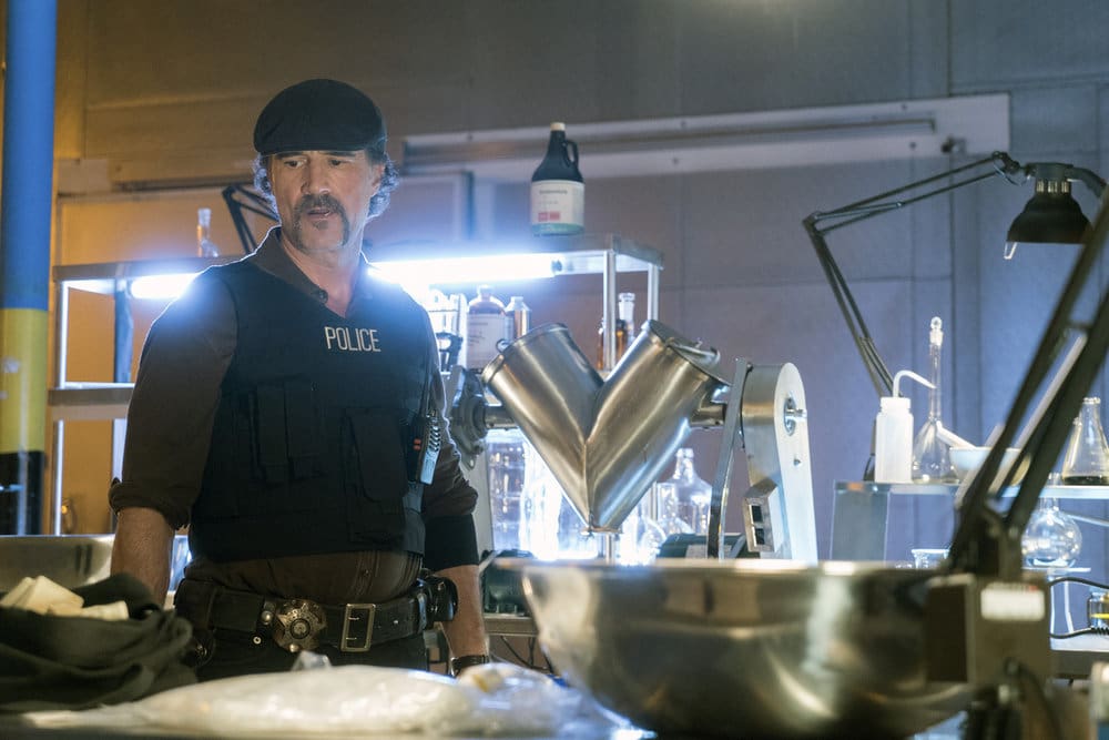 CHICAGO P.D. -- "A War Zone" Episode 404 -- Pictured: Elias Koteas as Alvin Olinsky -- (Photo by: Elizabeth Sisson/NBC)