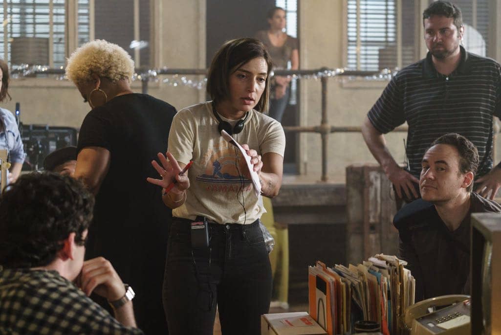 BTS, Director Reed Morano - Halt and Catch Fire _ Season 3, Episode 8 - Photo Credit: Tina Rowden/AMC
