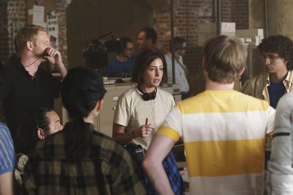 BTS - Halt and Catch Fire _ Season 3, Episode 8 - Photo Credit: Tina Rowden/AMC