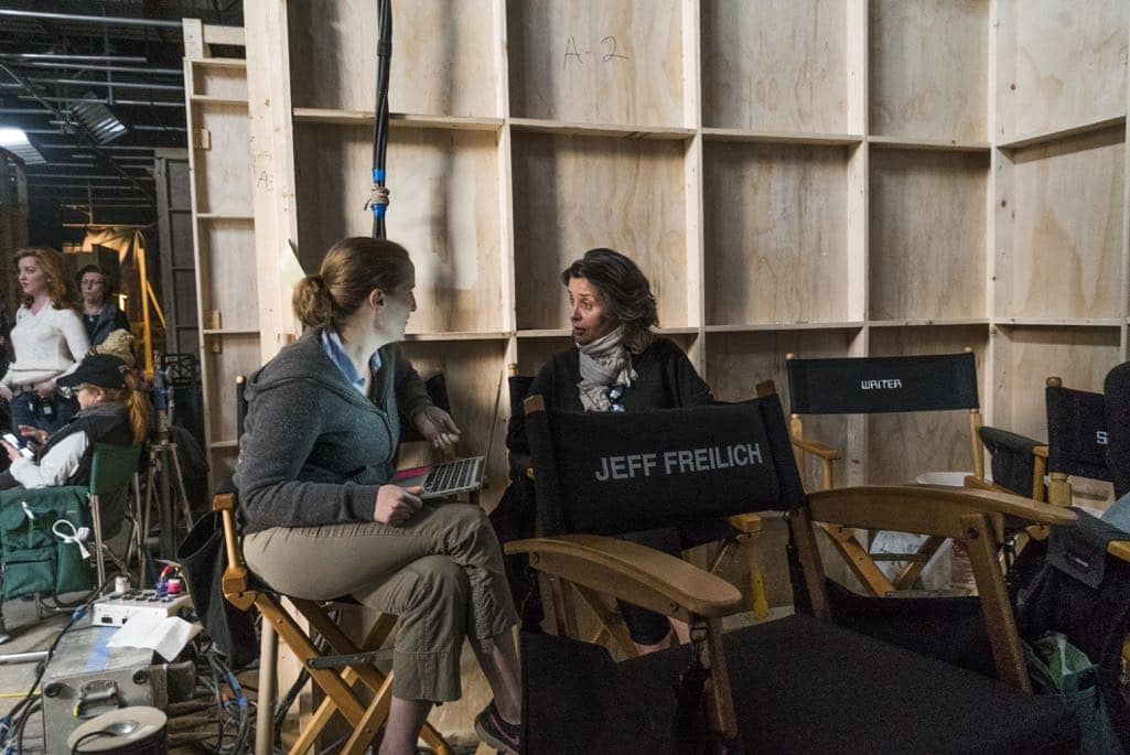 BTS, Executive Producer Melissa Bernstein - Halt and Catch Fire _ Season 3, Episode 3 - Photo Credit: Tina Rowden/AMC