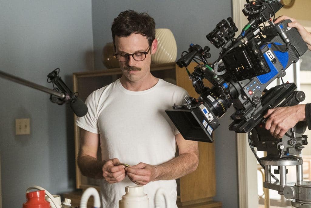 BTS, Scoot McNairy as Gordon Clark- Halt and Catch Fire _ Season 3, Episode 5 - Photo Credit: Tina Rowden/AMC