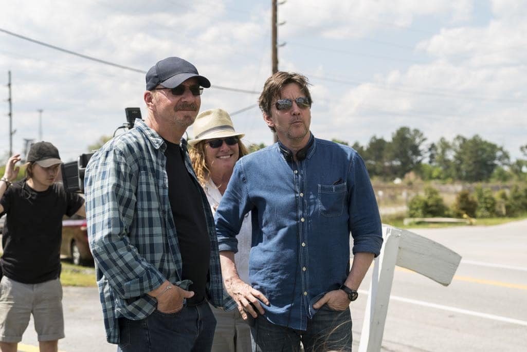 BTS, Director Andrew McCarthy - Halt and Catch Fire _ Season 3, Episode 5 - Photo Credit: Tina Rowden/AMC