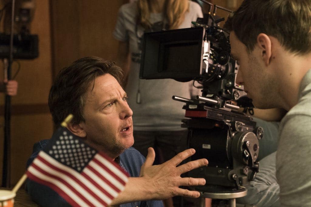 BTS, Director Andrew McCarthy - Halt and Catch Fire _ Season 3, Episode 5 - Photo Credit: Tina Rowden/AMC