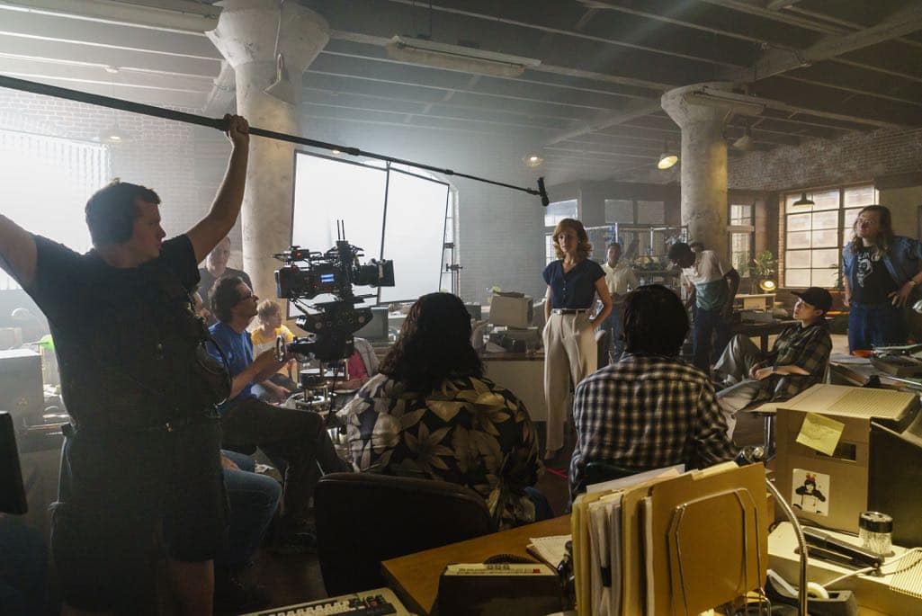 BTS, Kerry Bishe as Donna Clark - Halt and Catch Fire _ Season 3, Episode 8 - Photo Credit: Tina Rowden/AMC