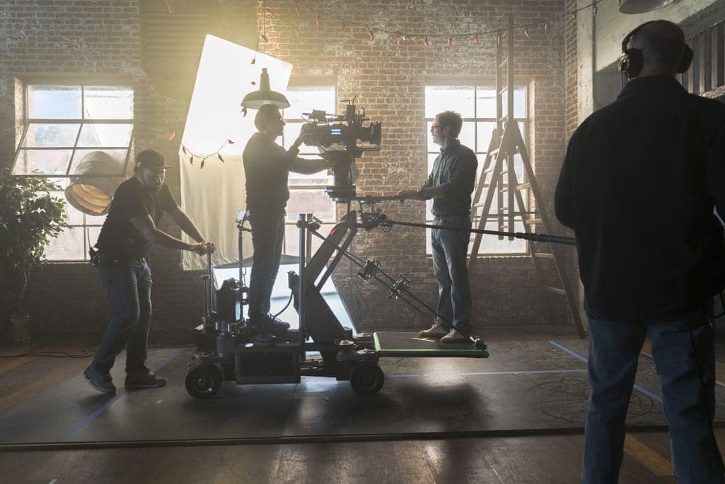 BTS, Scoot McNair as Gordon Clark - Halt and Catch Fire _ Season 3, Episode 2 - Photo Credit: Tina Rowden/AMC