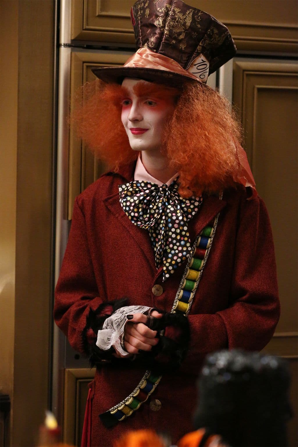 MODERN FAMILY - "Halloween 4: The Revenge of Rod Skyhook" - Luke's Halloween party isn't the monster bash he dreamed of and is at risk of having the worst party of the year. Sensing trouble, the rest of the Dunphy's realize all his party needs is a visit from Rod Skyhook, a little promotion and some adult supervision to get it started. Meanwhile at the Tucker-Pritchett home, Cam faces off with his Halloween nemesis while Lily and Mitchell try to save the day and work to keep him from going to the darkside. Finally, when Jay finds out that Manny is going to a party at the home of an old enemy, he enlists him to deliver a trick he will never forget. "Modern Family" airs WEDNESDAY, OCTOBER 26 (9:00-9:30 p.m. EDT), on the ABC Television Network. (ABC/Carol Kaelson) SPENSER MCNEIL