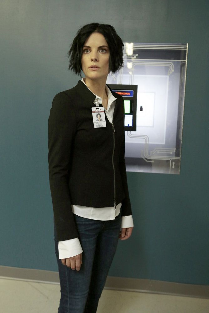 BLINDSPOT-- Her Spys Mind Episode 206 -- Pictured: Jaimie Alexander as Jane Doe -- (Photo by: Giovanni Ruffino/NBC)