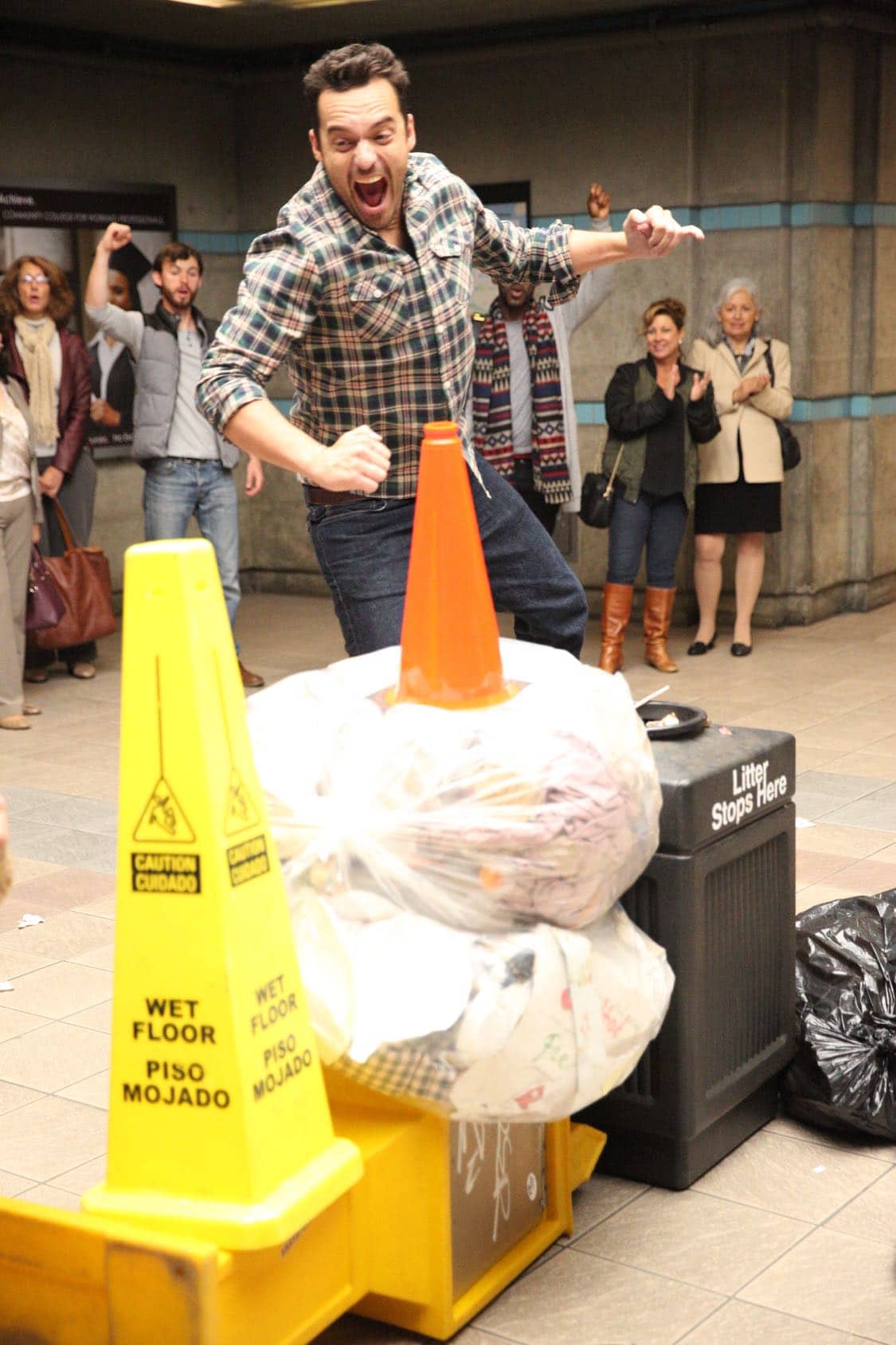 NEW GIRL: Jake Johnson in the special "Homecoming" NEW GIRL/BROOKLYN NINE-NINE crossover episode of NEW GIRL airing Tuesday, Oct. 11 (8:31-9:01 PM ET/PT) on FOX. ©2015 Fox Broadcasting Co. Cr: Adam Taylor/FOX
